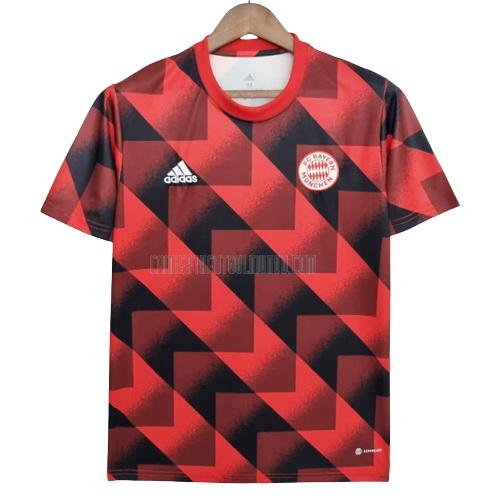 camiseta de entrenamiento bayern munich rojo 2022-2023