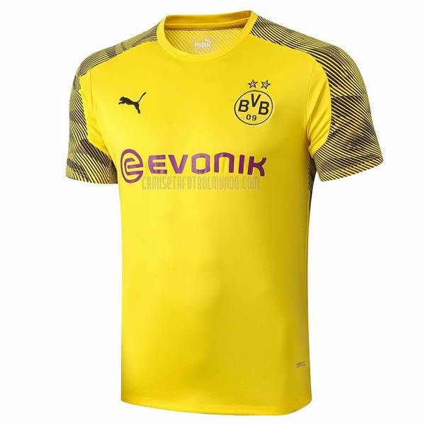 camiseta de entrenamiento borussia dortmund amarillo 2019-20