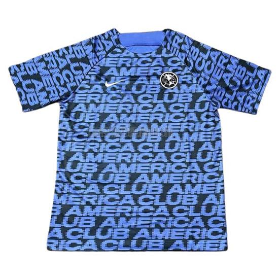 camiseta de entrenamiento club america azul 2023
