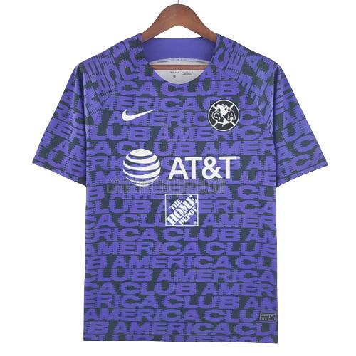 camiseta de entrenamiento club america violeta 2022-2023