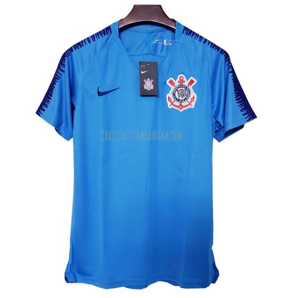 camiseta de entrenamiento corinthians azul 2019-20