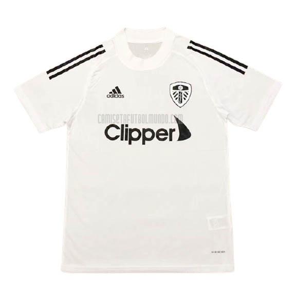 camiseta de entrenamiento leeds united blanco 2020-2021