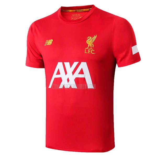 camiseta de entrenamiento liverpool rojo 2019-20