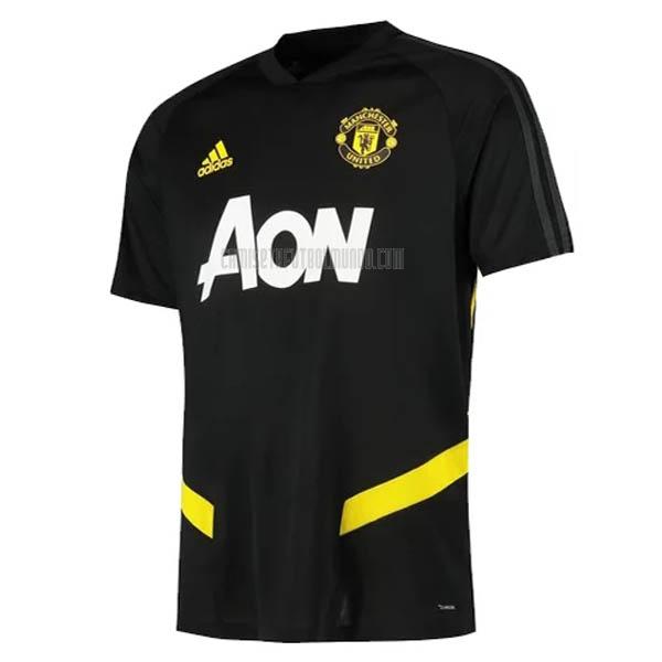 camiseta de entrenamiento manchester united negro 2019-20