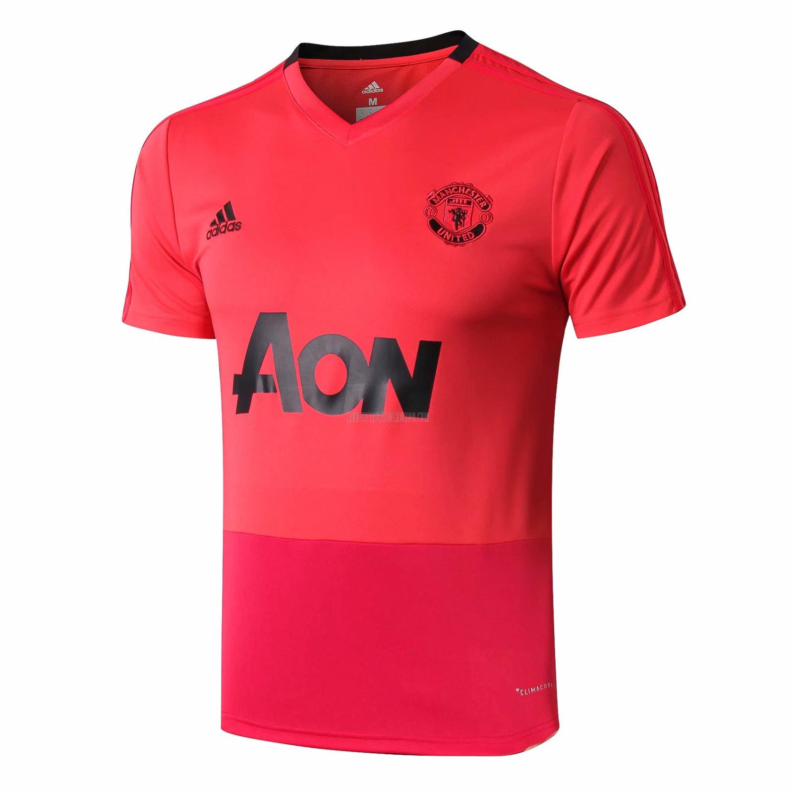 camiseta de entrenamiento manchester united rojo 2019-20