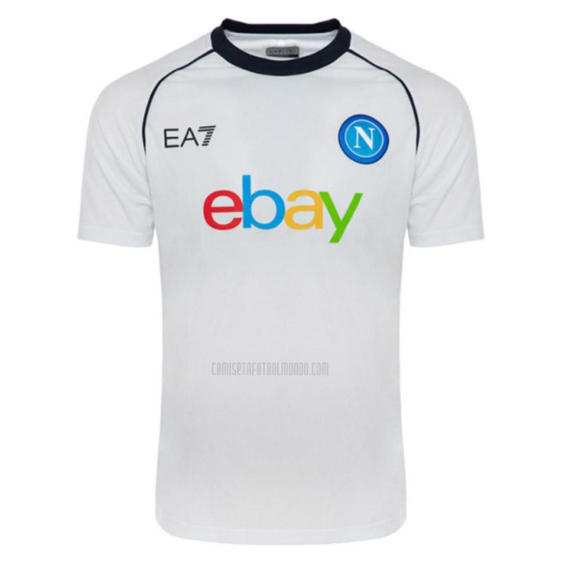 camiseta de entrenamiento napoli blanco 2023-2024