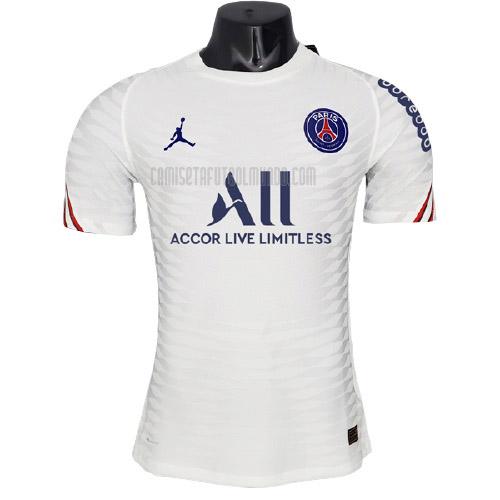 camiseta de entrenamiento paris saint-germain blanco 2021-2022