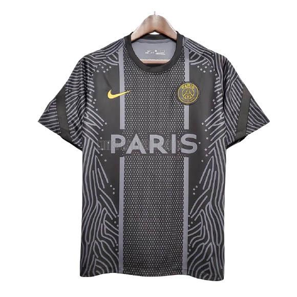 camiseta de entrenamiento paris saint-germain negro 2020-2021