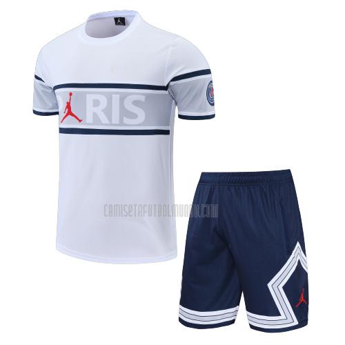 camiseta de entrenamiento paris saint-germain traje aj blanco 2022-2023