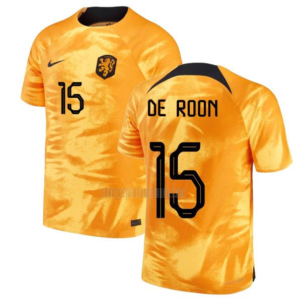 camiseta de roon holanda copa mundial primera 2022