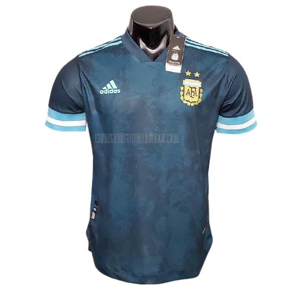 camiseta del argentina del edición de jugador segunda 2020-2021