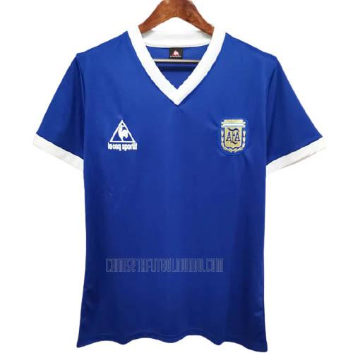 camiseta del argentina del segunda 1986