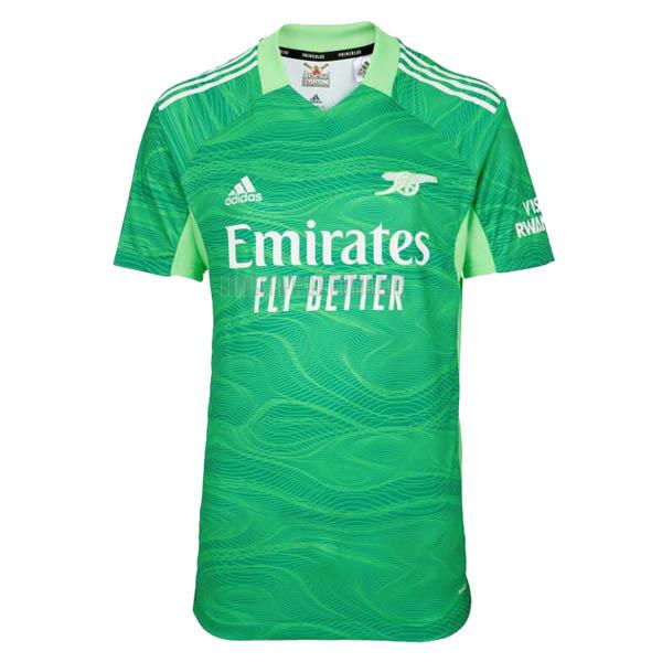 camiseta del arsenal del portero verde 2021-2022