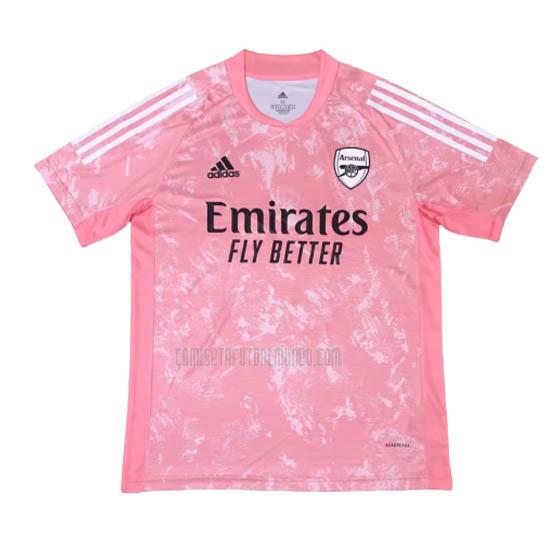 camiseta del arsenal del rosado 2020-2021