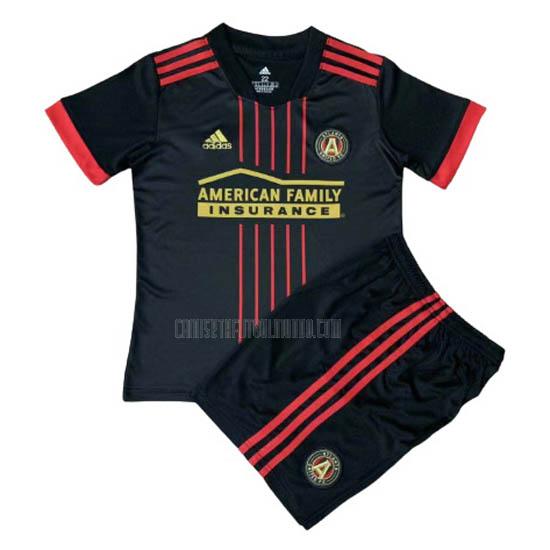 camiseta del atlanta united del niños segunda 2021-2022
