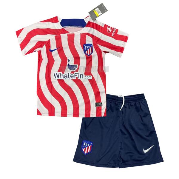 camiseta del atletico madrid del niños primera 2022-2023