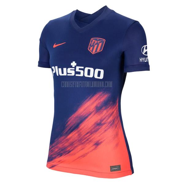 camiseta del atlético de madrid del mujer segunda 2021-2022