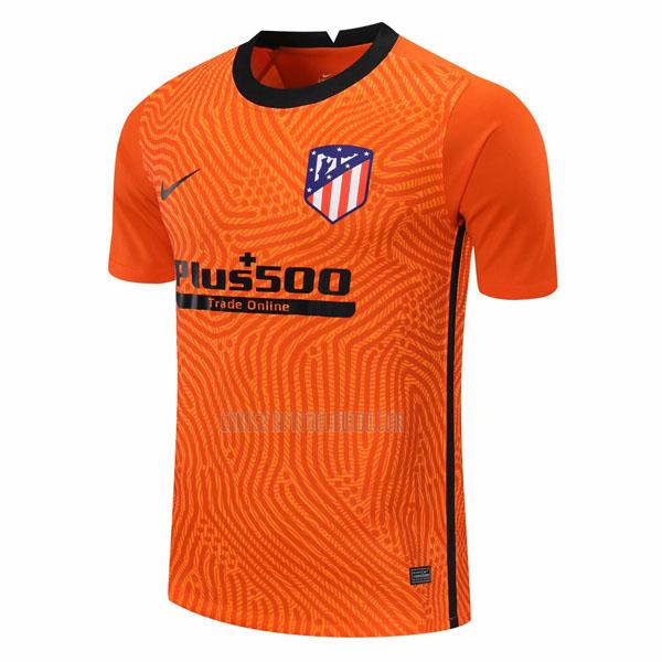 camiseta del atlético de madrid del portero naranja 2020-2021