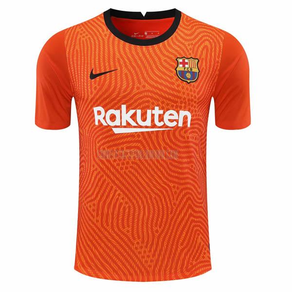 camiseta del barcelona del portero naranja 2020-2021