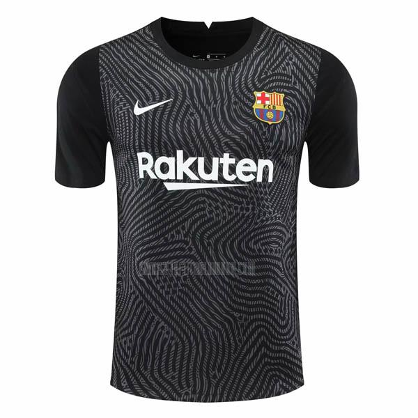 camiseta del barcelona del portero negro 2020-2021