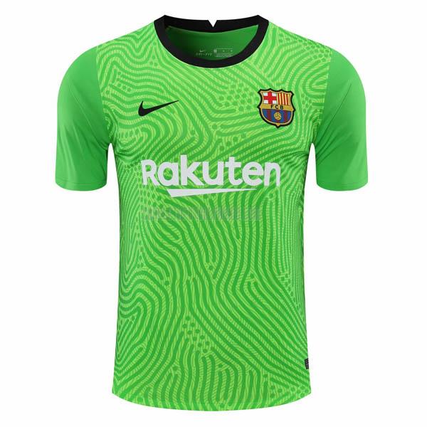 camiseta del barcelona del portero verde 2020-2021