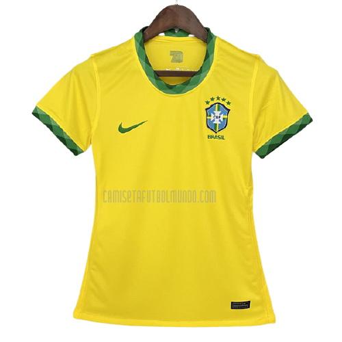 camiseta del brasil del mujer primera 2020-2021