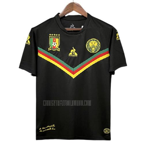 camiseta del camerún del negro 2021-2022