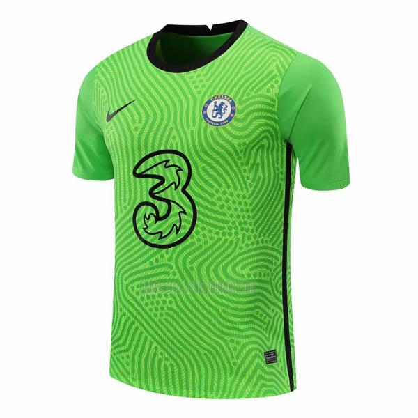 camiseta del chelsea del portero verde 2020-2021