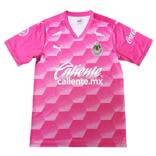 camiseta del chivas del portero rosado 2020-2021