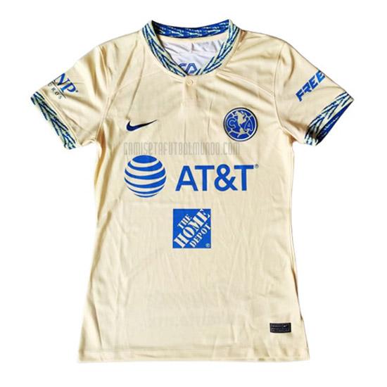 camiseta del club america del mujer primera 2022-2023