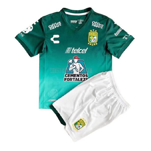 camiseta del club leon del niños primera 2021-2022