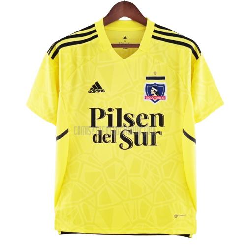 camiseta del colo-colo del portero amarillo 2022-2023