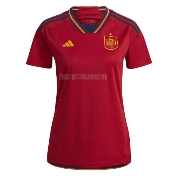 camiseta del españa del mujer copa mundial primera 2022