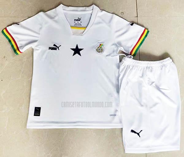 camiseta del ghana del niños primera 2022-2023