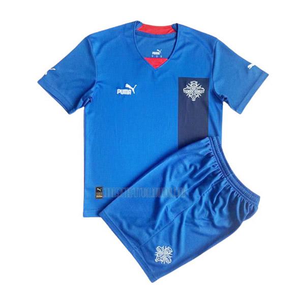 camiseta del islandia del niños primera 2022-2023
