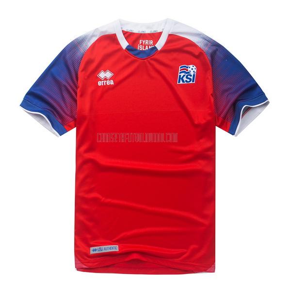 camiseta del islandia del portero 2018