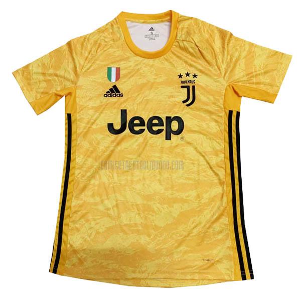 camiseta del juventus del portero amarillo 2019-20