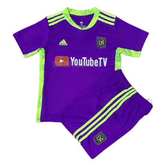 camiseta del los angeles fc del niños portero violeta 2021-2022