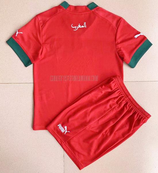 camiseta del marruecos del niños primera 2022