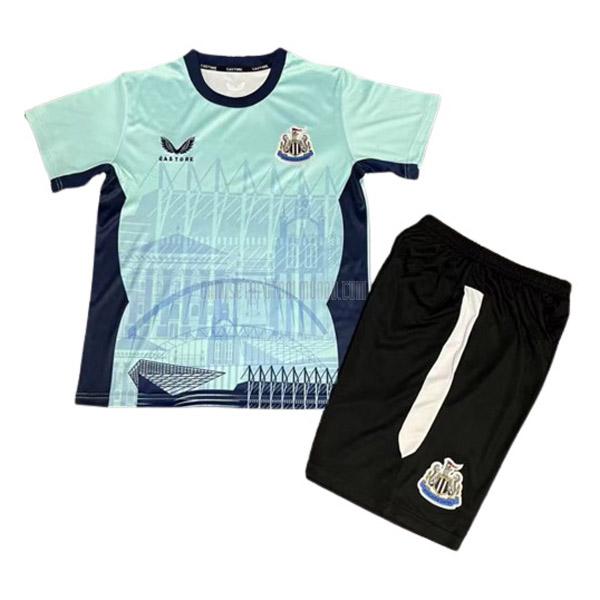 camiseta del newcastle united del niños pre-match 2022-2023