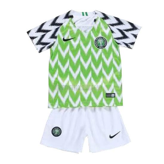 camiseta del nigeria del niños primera 2018-