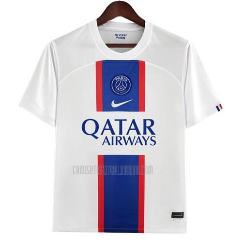 camiseta del paris saint-germain del blanco bl1 2022-2023