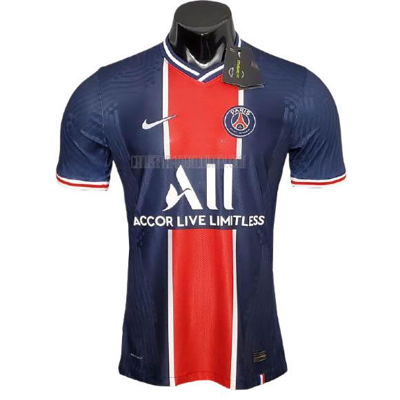 camiseta del paris saint-germain del edición de jugador primera 2020-2021