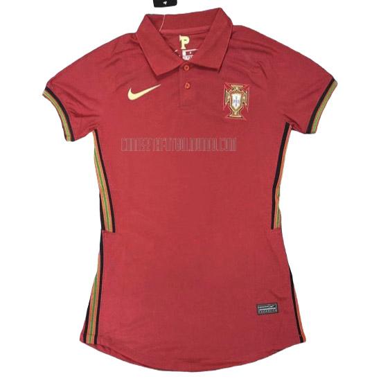 camiseta del portugal del mujer primera 2020-21