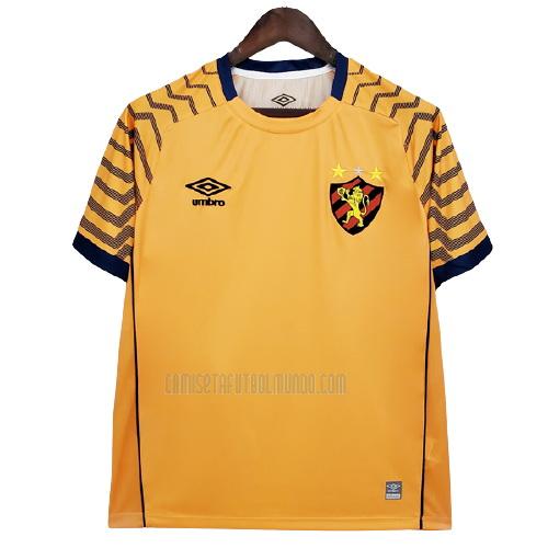 camiseta del sport recife del portero amarillo 2021-2022