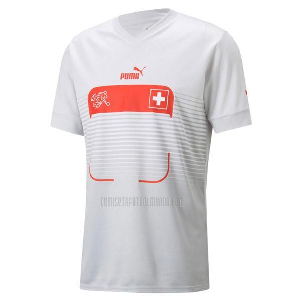 camiseta del suiza del copa mundial segunda 2022