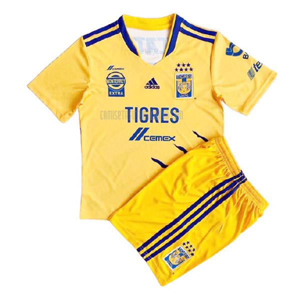 camiseta del tigres uanl del niños primera 2021-2022