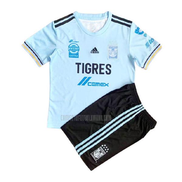camiseta del tigres uanl del niños segunda 2021-2022