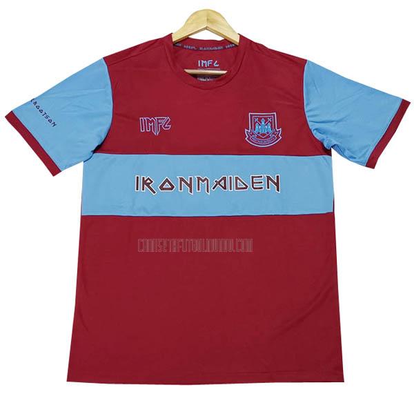 camiseta del west ham del iron maiden 2019-20