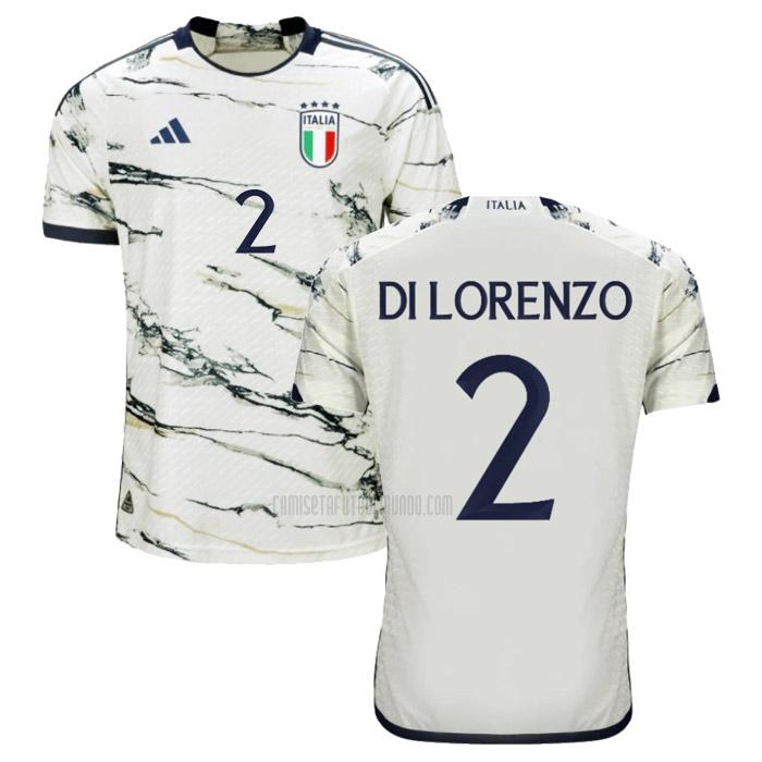 camiseta di lorenzo italia segunda 2023